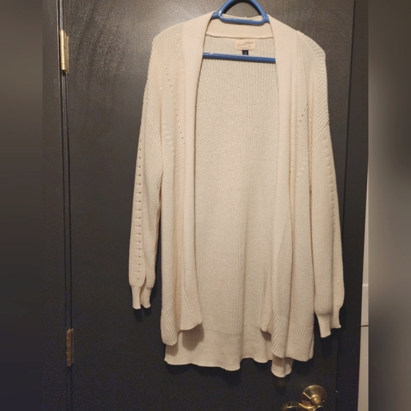 Cream knit cardigan - Picture 1 of 2